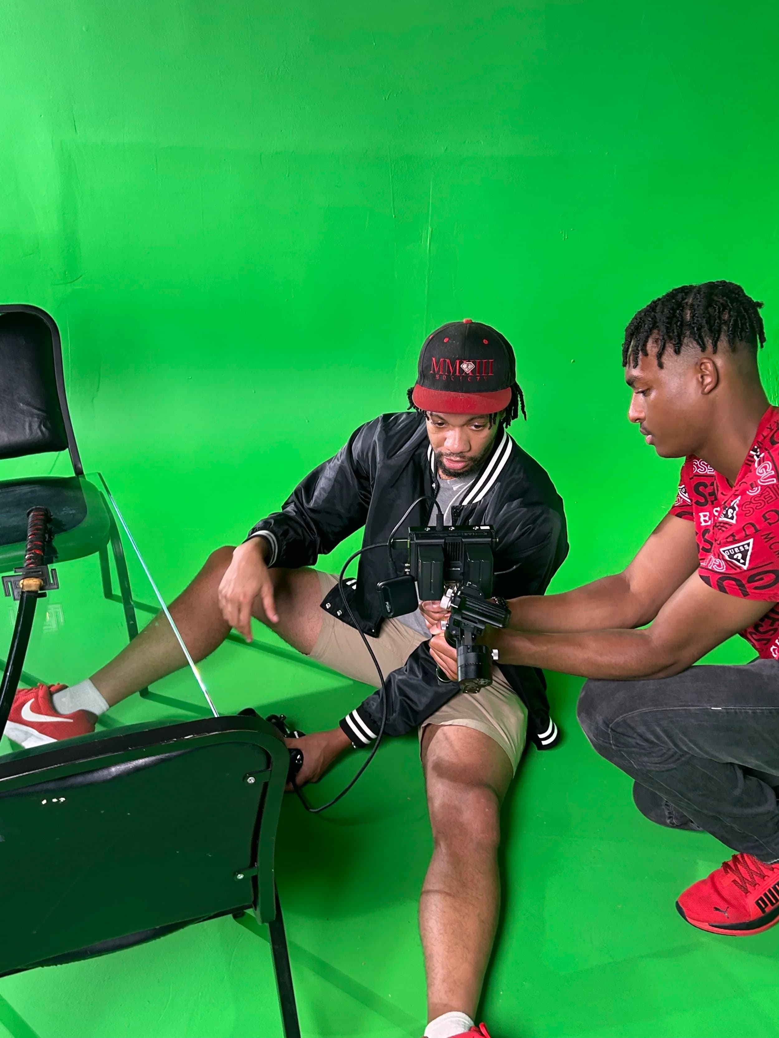 Green screen video production